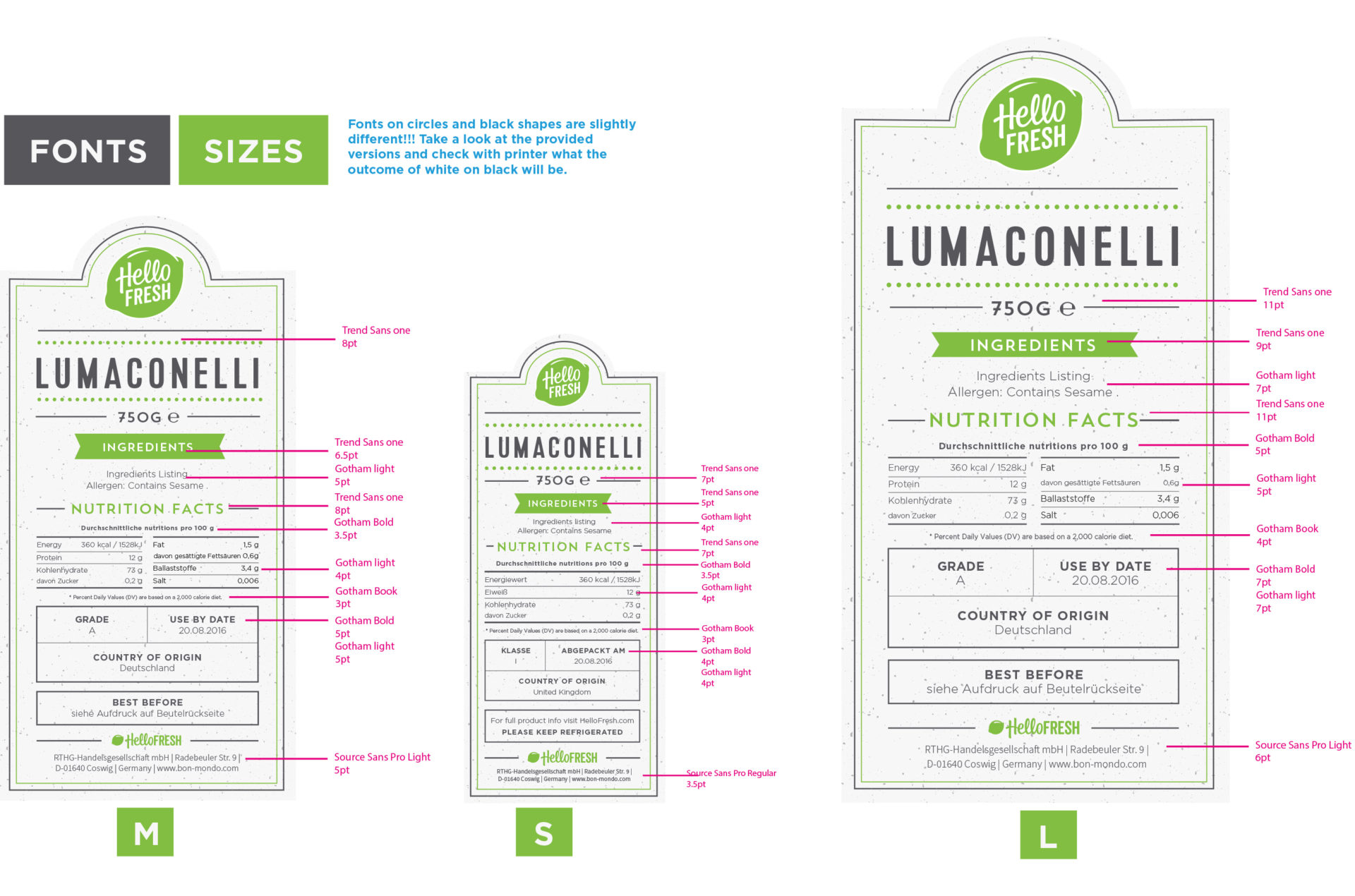 Label Template - HelloFresh - Abstrusa.de
